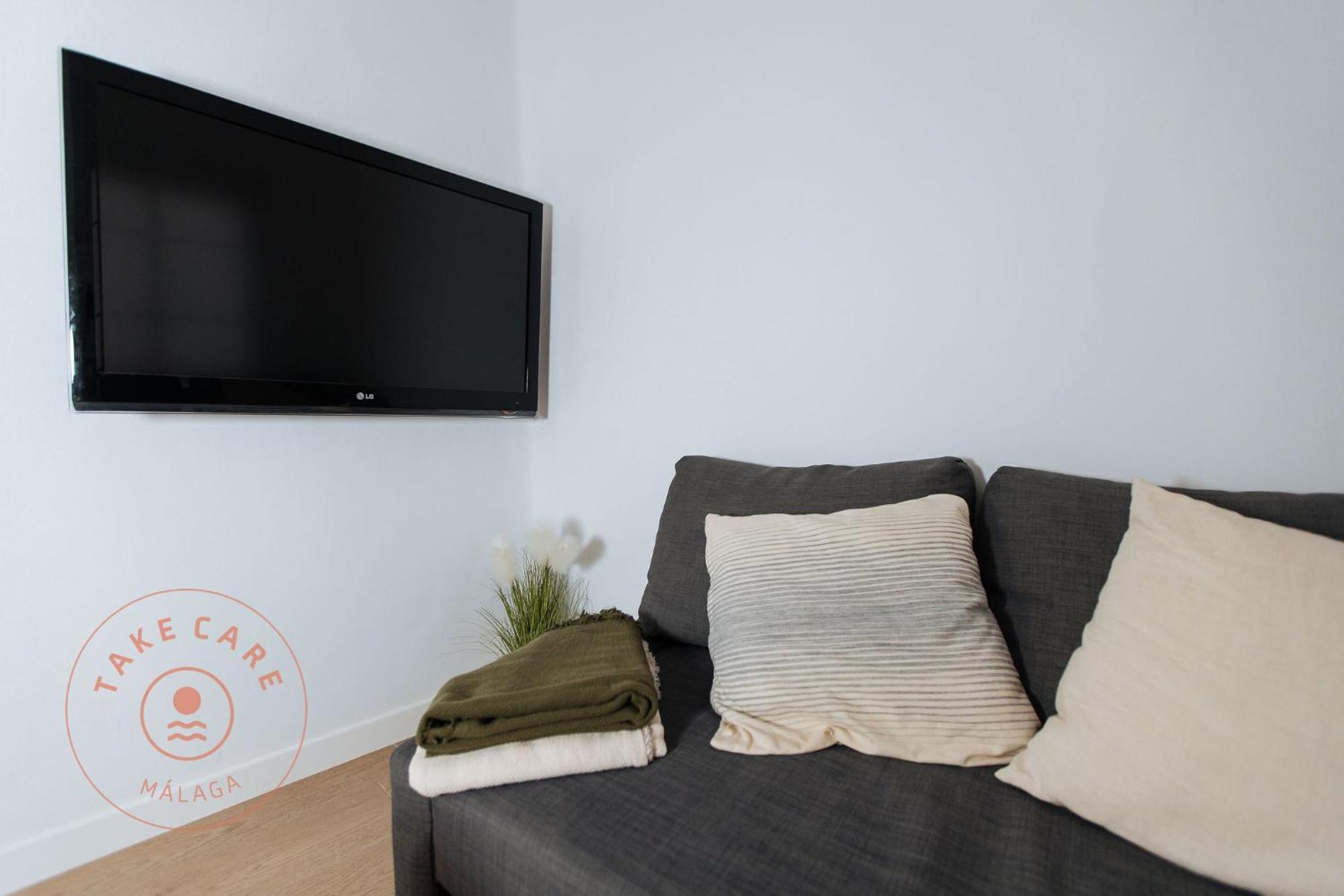 Cosy Apartment In Malaga Centro - Tcm Exteriör bild