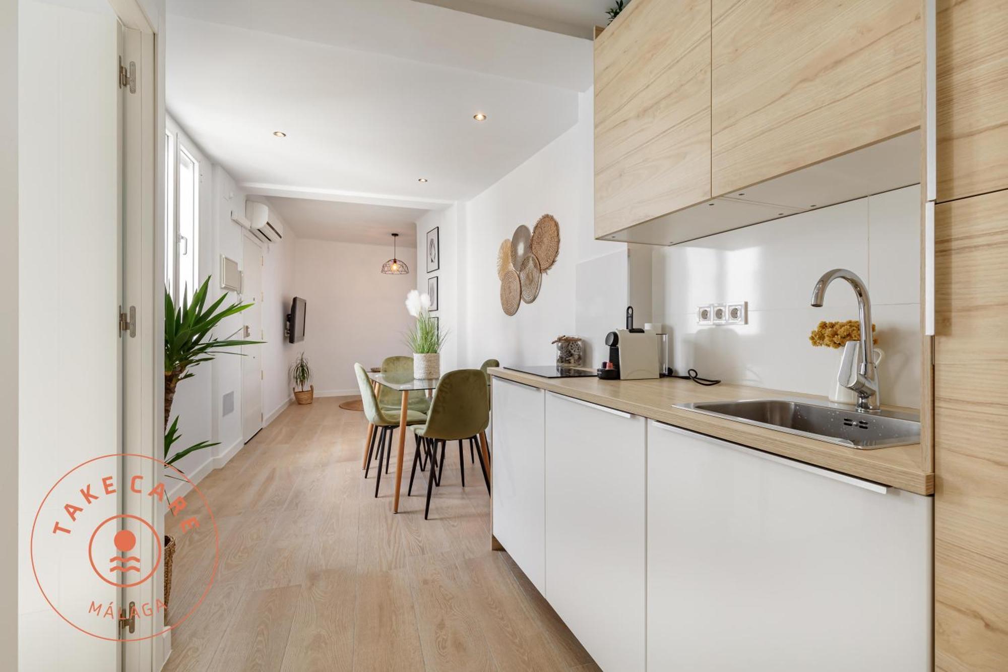 Cosy Apartment In Malaga Centro - Tcm Exteriör bild