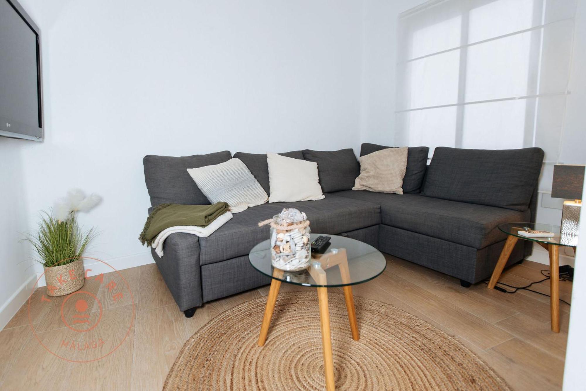 Cosy Apartment In Malaga Centro - Tcm Exteriör bild